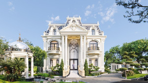 Mẫu biệt thự 5 tỷ đẹp sang trọng ‘hot' nhất 2024