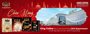King Coffee xâm nhập thành công chuỗi đại siêu thị LuLu Hypermarket