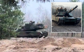  Lần đầu tiên Ukraine triển khai M1A1 Abrams chiến đấu với quân Nga