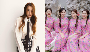 Sao Việt 25/2: Nhã Phương trẻ đẹp như nữ sinh, Hòa Minzy khoe nhan sắc 3 thế hệ