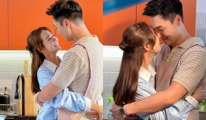 Huyền Lizzie tung loạt ảnh tình tứ bên Mạnh Trường