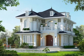 Những mẫu biệt thự tân cổ điển 2 tầng đẹp nhất