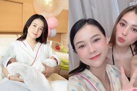 Sam lộ diện sau sinh, trải lòng về cảm xúc lần đầu làm mẹ