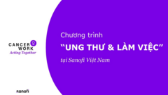 Sanofi ra mắt chương trình hỗ trợ cho nhân viên bị ảnh hưởng bởi ung thư