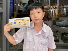 Nói không với học thêm, cậu bé lớp 6 đạt điểm TOEIC gần tuyệt đối