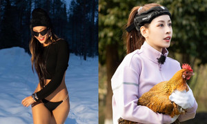 Sao Việt 2/3: H'Hen Niê mặc bikini dưới tuyết, Chi Pu đắt show tại Trung Quốc
