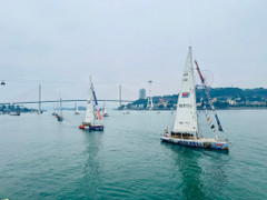 Khởi động lại cuộc đua thuyền buồm vòng quanh thế giới xuất phát từ Hạ Long