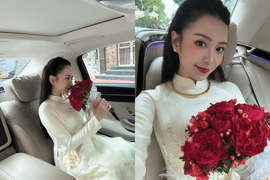 Diễn viên 'Thương ngày nắng về' đặt 2 tạ hoa từ Đà Lạt về Quảng Trị cho lễ cưới