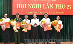 Bổ sung 5 ủy viên tham gia Ban Chấp hành Đảng bộ TP.HCM