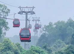 Đường đến chùa Hương Tích Hà Tĩnh