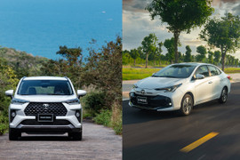 Vios, Veloz Cross và Hilux 2024 giảm giá bán