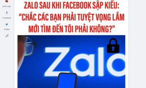 Lo Facebook 'sập' lần nữa, dân mạng bảo nhau 'chơi' nhiều mạng xã hội 