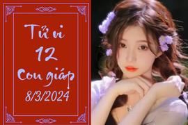 Tử vi vui 12 con giáp hôm nay ngày 8/3/2024: Mão khéo léo, Ngọ vững tin