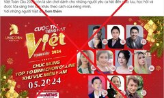 Cẩn thận trước trang web giả mạo Ban tổ chức Cuộc thi Tiếng hát Việt toàn cầu