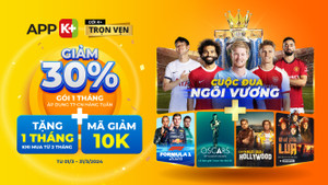 Loạt trận Ngoại hạng Anh, thể thao đỉnh cao hội tụ tháng 3 trên K+