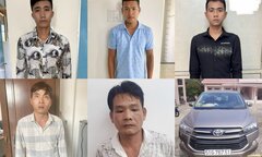 Phú Yên: Bắt nhóm thanh niên dùng ô tô đi liên tỉnh trộm thiết bị điện