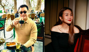 Sao Việt 11/3: Lý Hùng trẻ trung, Thanh Hằng đắm đuối ngắm chồng