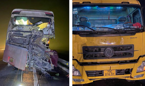 Lại xảy ra tai nạn thảm khốc trên cao tốc Cam Lộ - La Sơn, 6 người thương vong