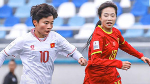 Tuyển nữ U20 Việt Nam thua Trung Quốc