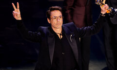 'Người sắt' Robert Downey Jr. thắng Oscar đầu tiên trong sự nghiệp