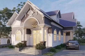 5 kiểu nhà mái Thái chữ L được ưa chuộng hiện nay