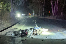 Kon Tum: Xe máy đấu đầu, 2 người đàn ông chết thảm