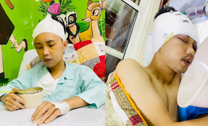 Chồng u não, hai con chậm phát triển, nữ giáo viên chật vật lo từng bữa ăn