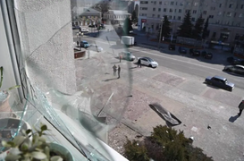 Ukraine tấn công tòa nhà Cơ quan an ninh Nga bằng UAV 