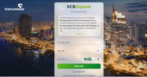 Cách đăng nhập 2 tài khoản Vietcombank trên điện thoại