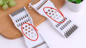 Lỗ tròn trên dao nạo có công dụng gì?