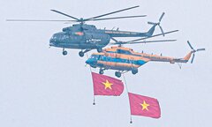 Trực thăng, đại bác tham gia kỷ niệm 70 năm chiến thắng Điện Biên Phủ