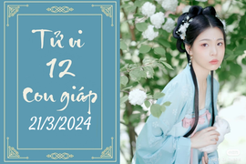 Tử vi vui 12 con giáp hôm nay ngày 21/3/2024: Thìn nỗ lực, Ngọ khoan dung