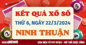 XSNT 22/3 - Kết quả xổ số Ninh Thuận hôm nay 22/3/2024 - KQXSNT 22/3