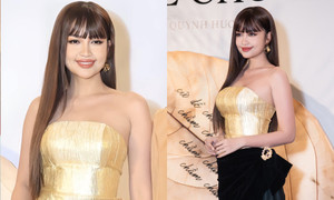 Xuất hiện với gương mặt khác lạ, Hoa hậu Ngọc Châu bị nghi lạm dụng 'dao kéo'