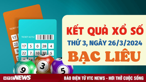 XSBL 26/3 - Kết quả xổ số Bạc Liêu hôm nay 26/3/2024 - KQXSBL ngày 26 tháng 3