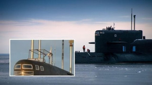 Bất ngờ lồng bảo vệ xuất hiện trên tàu ngầm hạt nhân Delta-IV Nga