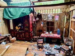 Gió lốc, mưa lớn làm tốc mái hơn 160 ngôi nhà ở Cao Bằng