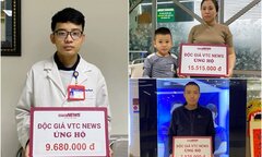 Bạn đọc VTC News giúp đỡ 3 hoàn cảnh khó khăn gần 33 triệu đồng