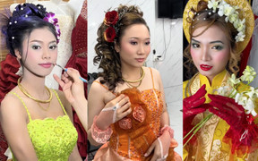 Trend biến hình thành cô dâu thập niên 2000 gây sốt mạng