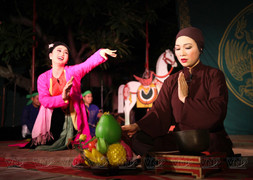 Đệ trình nghệ thuật Chèo là di sản văn hóa phi vật thể đại diện của nhân loại