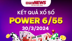 Vietlott 30/3 - Kết quả xổ số Vietlott ngày 30/3/2024 - Vietlott Power 6/55 30/3