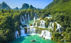 Chiêm ngưỡng con thác lớn nhất Việt Nam đẹp như tranh vẽ