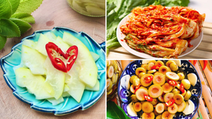 Những món rau củ ngâm chua ngọt giải ngấy cực hiệu quả