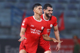 Ghi bàn phút cuối, Thể Công Viettel thắng ngược Quảng Nam