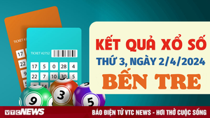 XSBTR 2/4 - Kết quả xổ số Bến Tre hôm nay 2/4/2024 - KQXSBTR 2/4