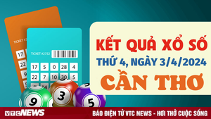 XSCT 3/4 - Kết quả xổ số Cần Thơ hôm nay 3/4/2024 - KQXSCT 3/4