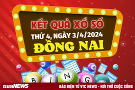 XSDN 3/4 - Kết quả xổ số Đồng Nai hôm nay 3/4/2024 - KQXSDN 3/4
