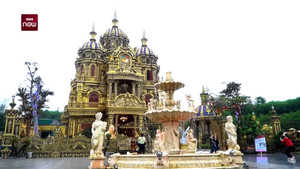 Khám phá lâu đài dát vàng gây sốt của 'đại gia đồng nát' ở Nghệ An 