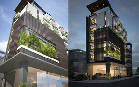 Dự toán chi phí xây nhà 7 tầng 100m2