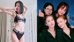 Sao Việt 7/4: Lệ Quyên khoe dáng gợi cảm, Nhã Phương đọ sắc cùng chị gái